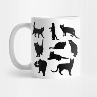 Cats Silhouettes Mug